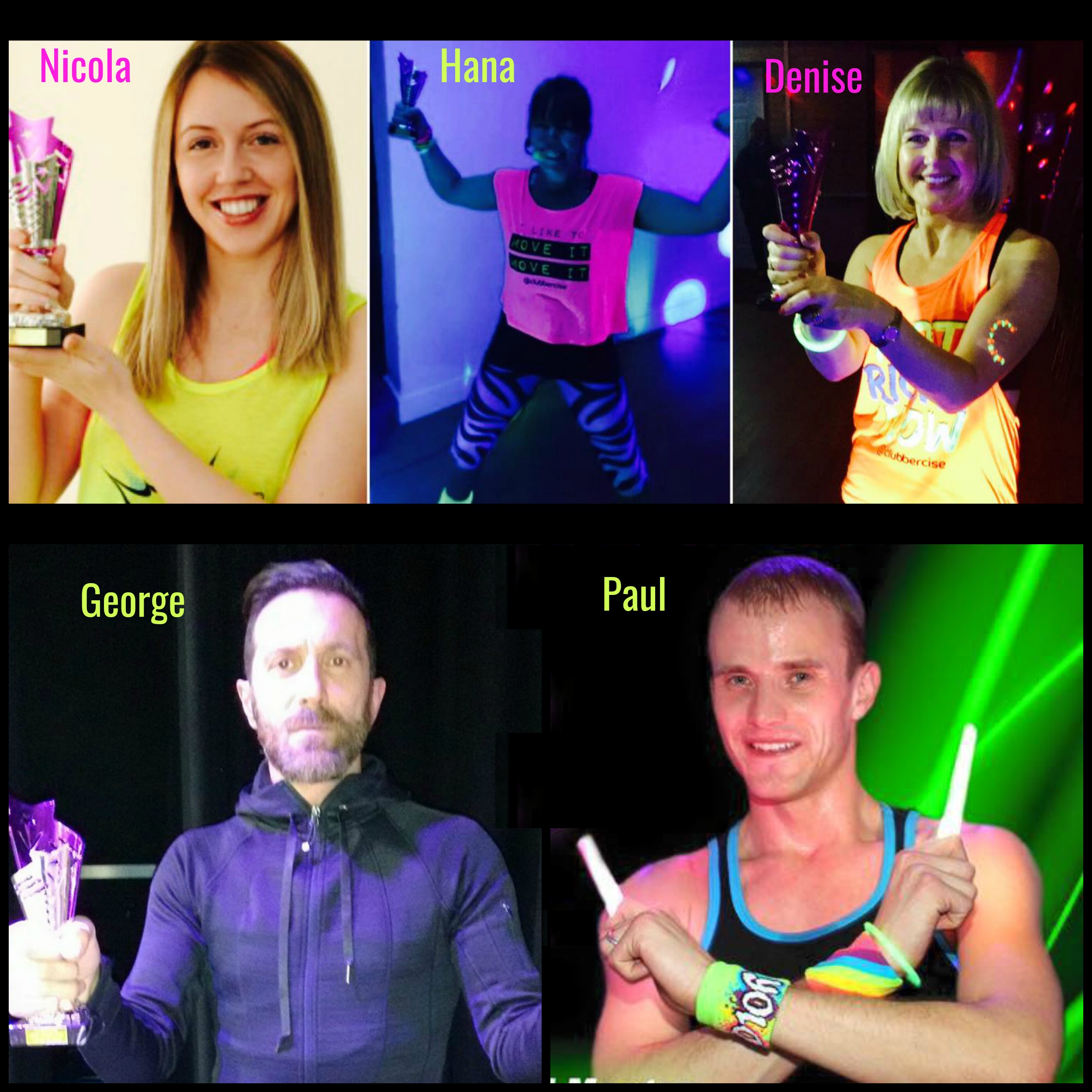 Clubbercise Hero Instructors 2016 Winners